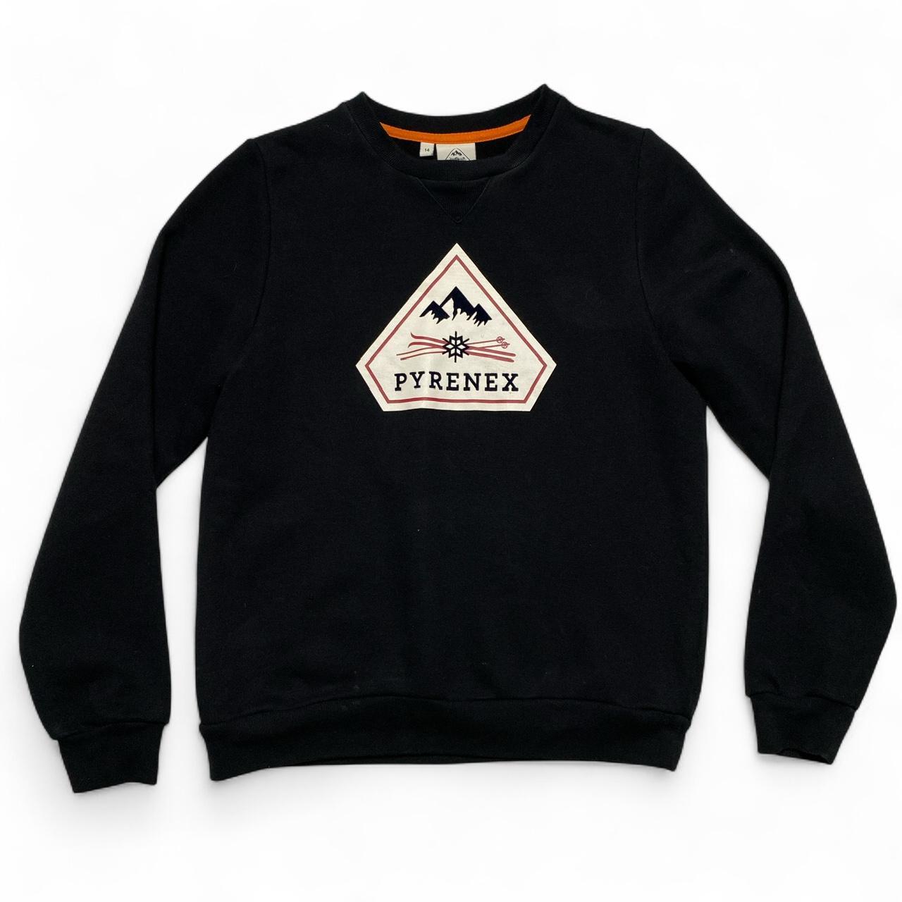 Pyrenex Black Crewneck Junior or Womens Jumper