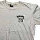 Stussy Bob Marley Excuse Me While I Light My Spliff White T Shirt (M)