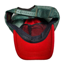 Von Dutch Red and Green Trucker Cap