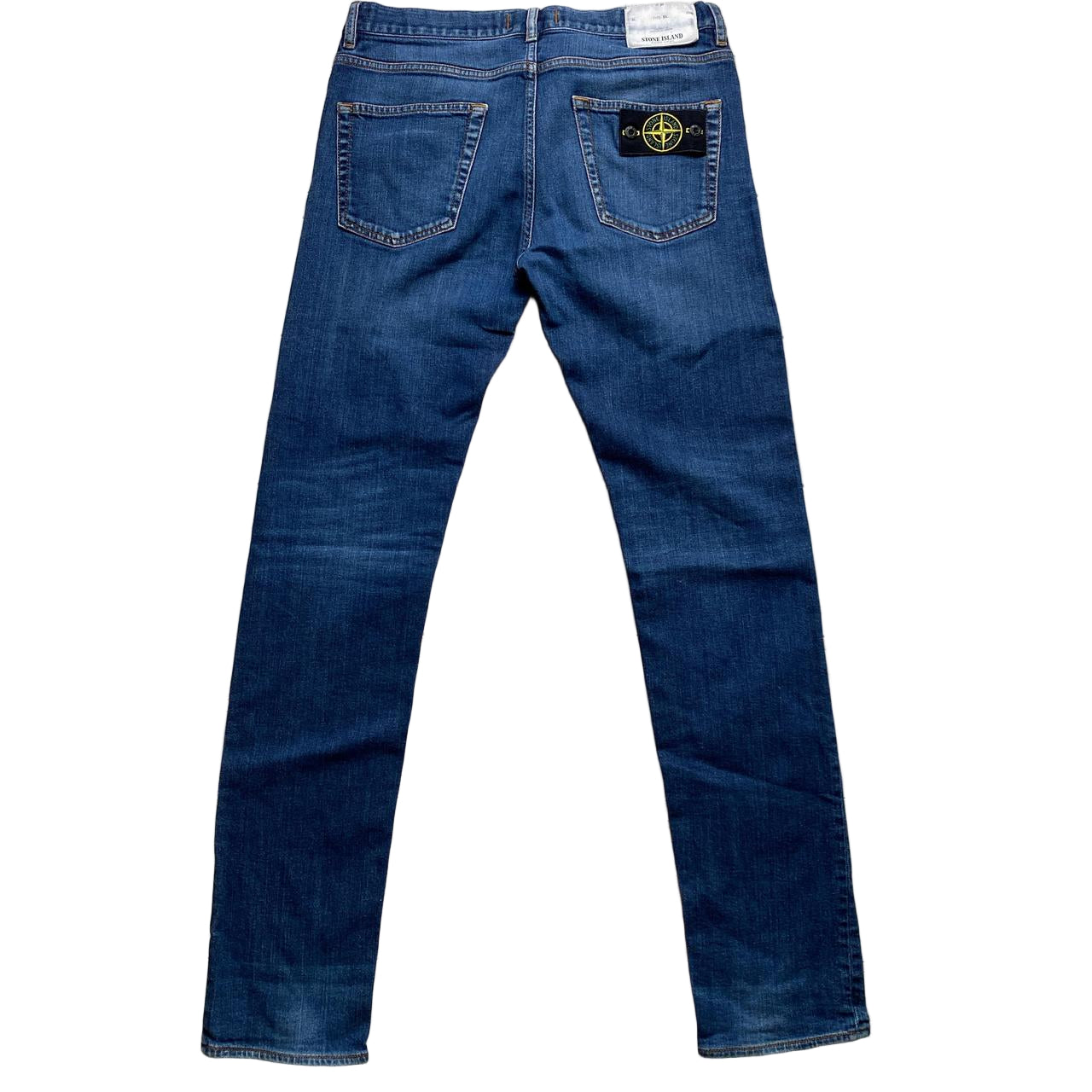 Stone Island Blue Slim Fit Jeans (32W)