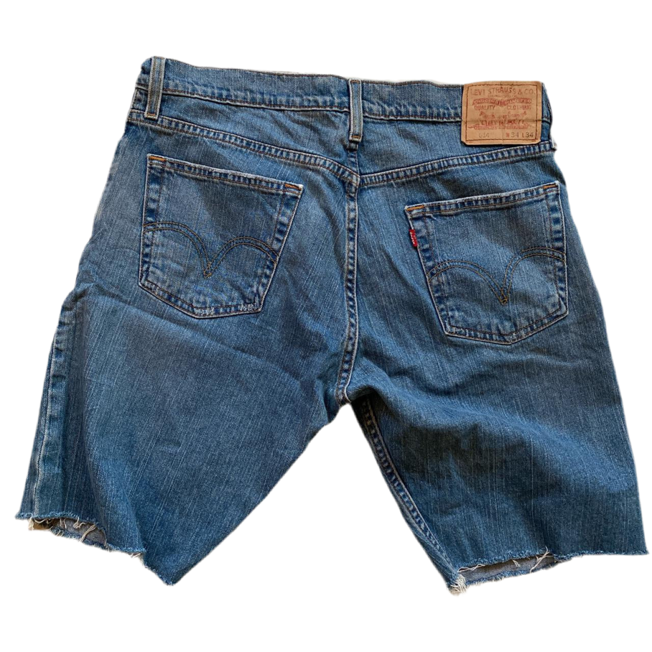 Levis 514 Cut Down Jean Shorts (34W)
