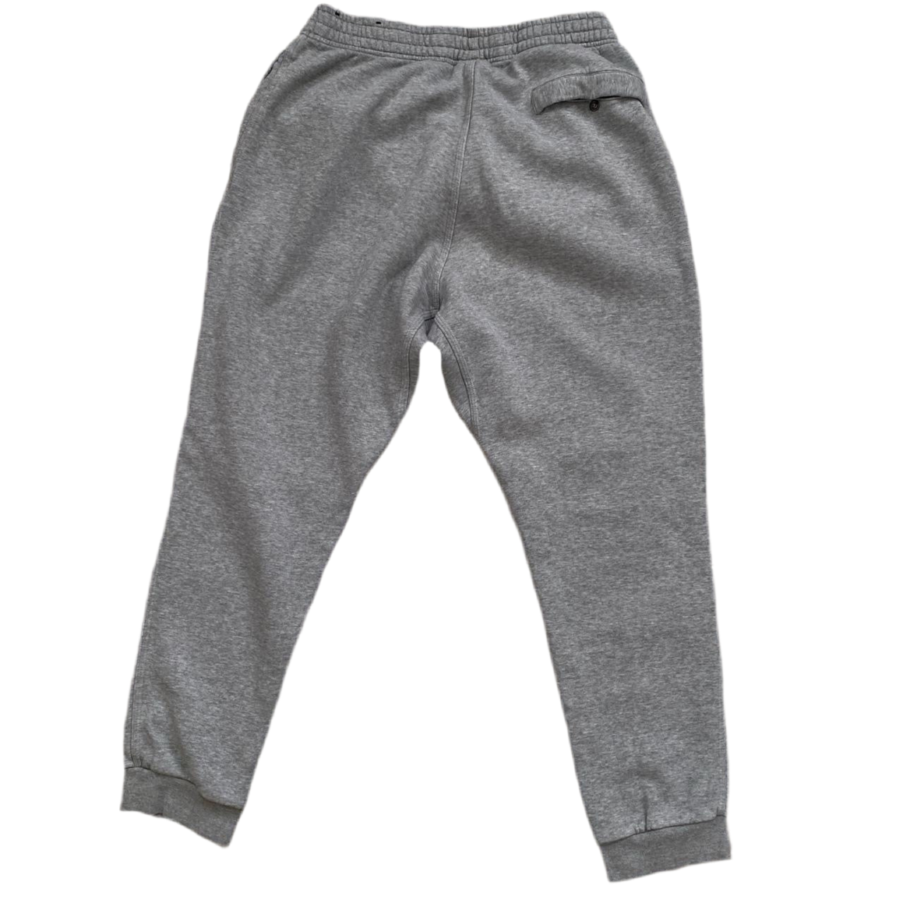 Nike White Swoosh Grey Joggers (L)