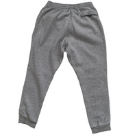 Nike White Swoosh Grey Joggers (L)