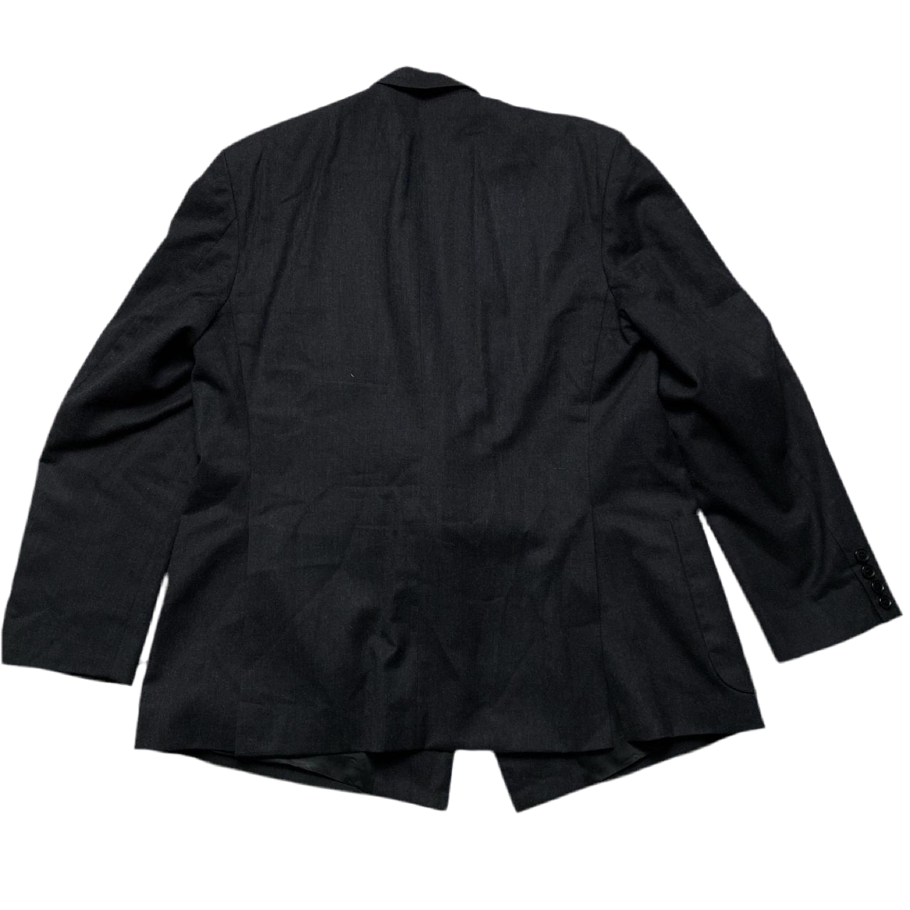 Burberry Burberrys Vintage Double Breasted Wool Suit Jacket Blazer (XL)