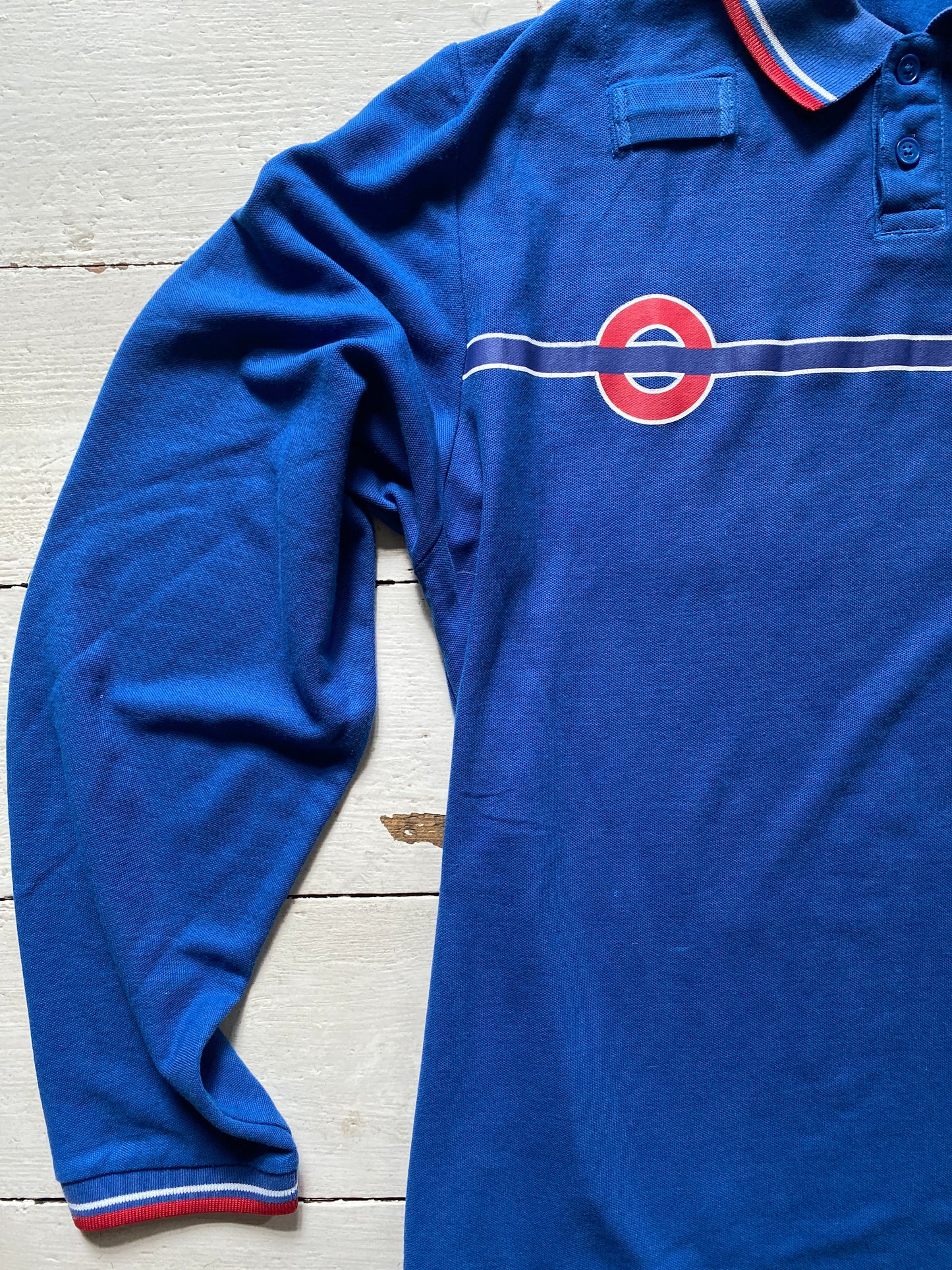 London underground long-sleeve polo