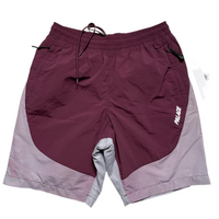 Palace Fade Shell Nylon Shorts Purple and Grey (S)