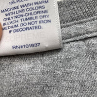 Supreme Belly Grey T Shirt (M)