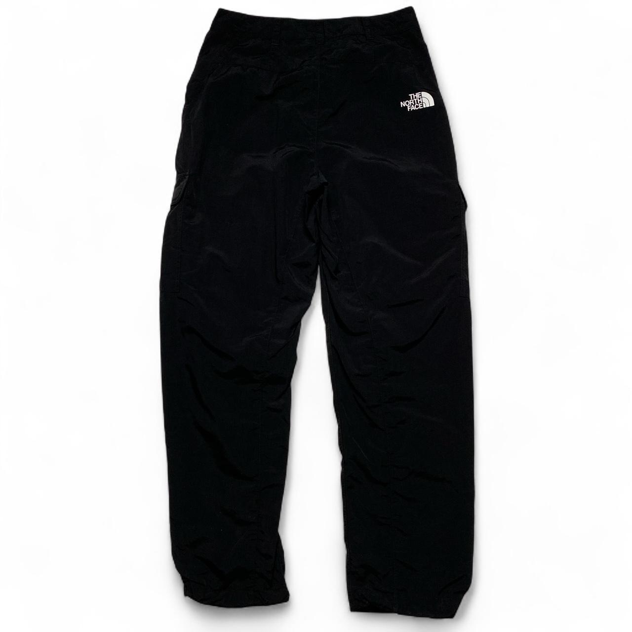 The North Face Black and White Womens Nylon Cargo Trousers