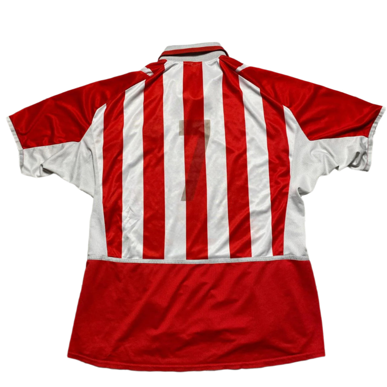 Nike Sunderland 2002/3 Football Jersey Red and White (L)