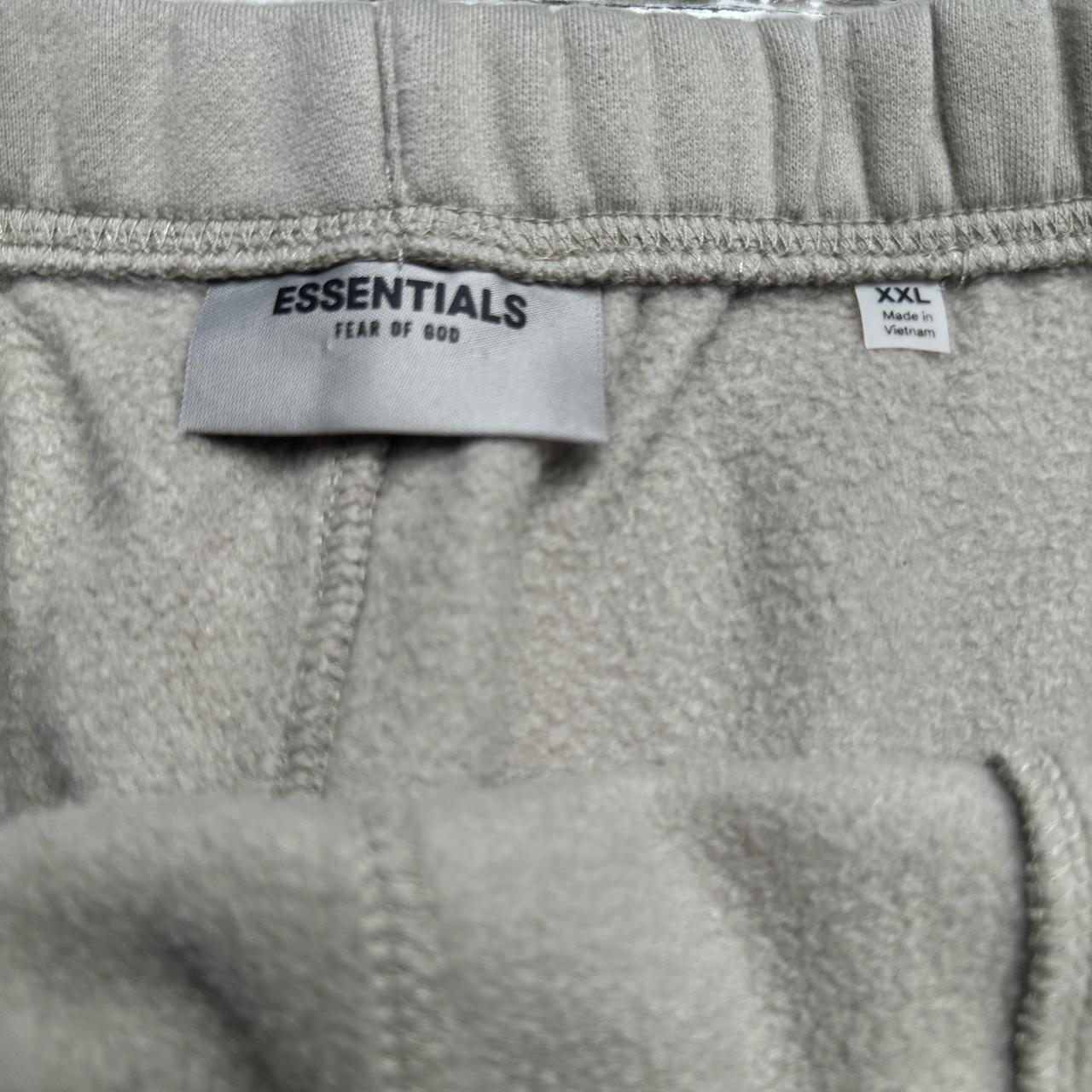 Essentials Fear Of God Beige Cream Baggy Joggers