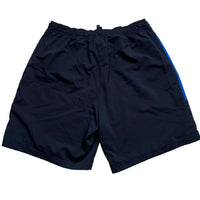 Adidas Navy and Blue Shell Trackpant Shorts (XL)