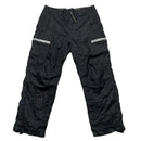 GAP Vintage Reflective Utility Black Cargo Trousers (M)