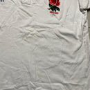 England Rugby Vintage Cotton Traders Polo Long Sleeve Shirt (L)