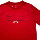 Oakley San Fransisco Red and White T Shirt (M)