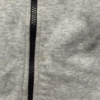 Adidas Grey and Black Hoodie (M)