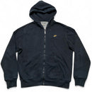 Nike Black and Gold Swoosh Hoodie (L)