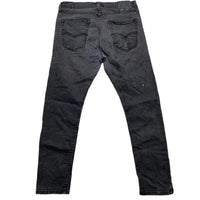 Levis 512 Slim Dark Charcoal Grey Slim Jeans (34W)