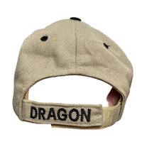 Dragon Ethos Cream and Black Cap