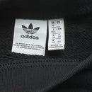 Adidas Originals Cropped Black and White Stripe Jumper (UK 12)