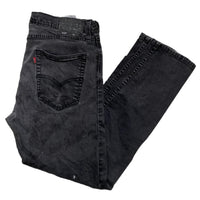 Levis 512 Slim Dark Charcoal Grey Slim Jeans (34W)