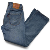 Levis 501 Light Blue Stonewash Jeans (30W)