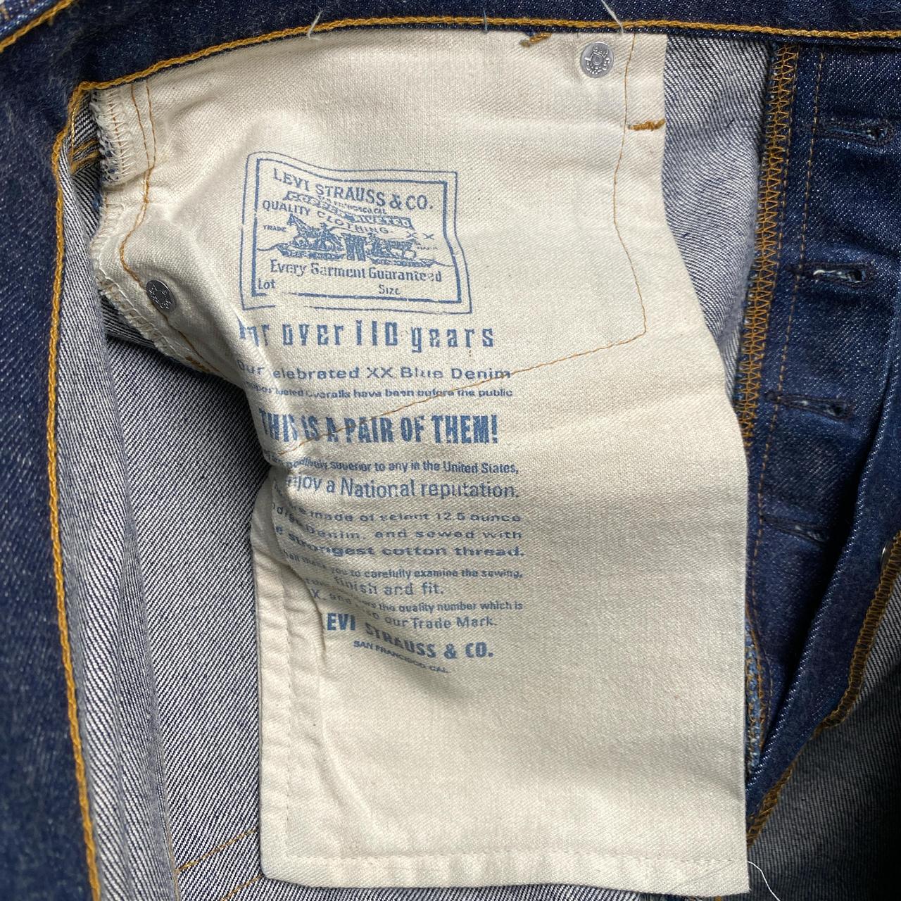 Levis 501 XX Navy Vintage Made in USA Jeans