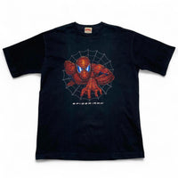 Spiderman Vintage y2k Black and Red Michael T Shirt (XL)