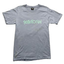 Stussy Serotonin Blue and Baby Blue T Shirt (S)