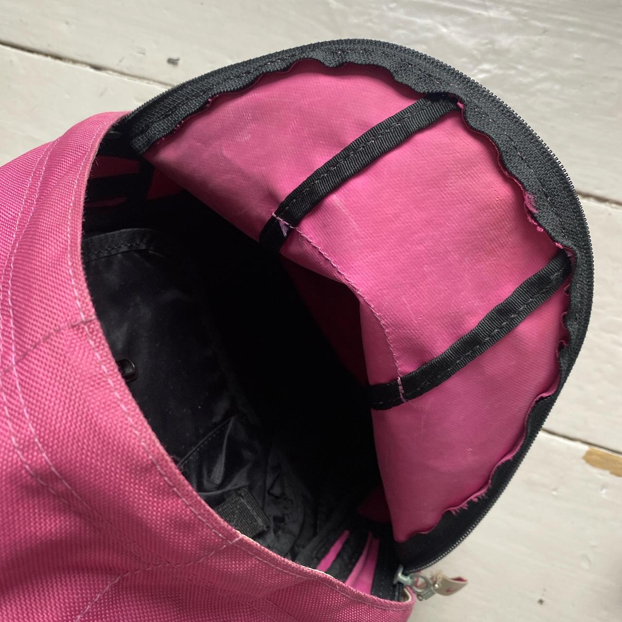 Nike Vintage Pink and White Swoosh Backpack Bag
