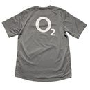 Nike England Rugby O2 Grey and White Jersey (M)