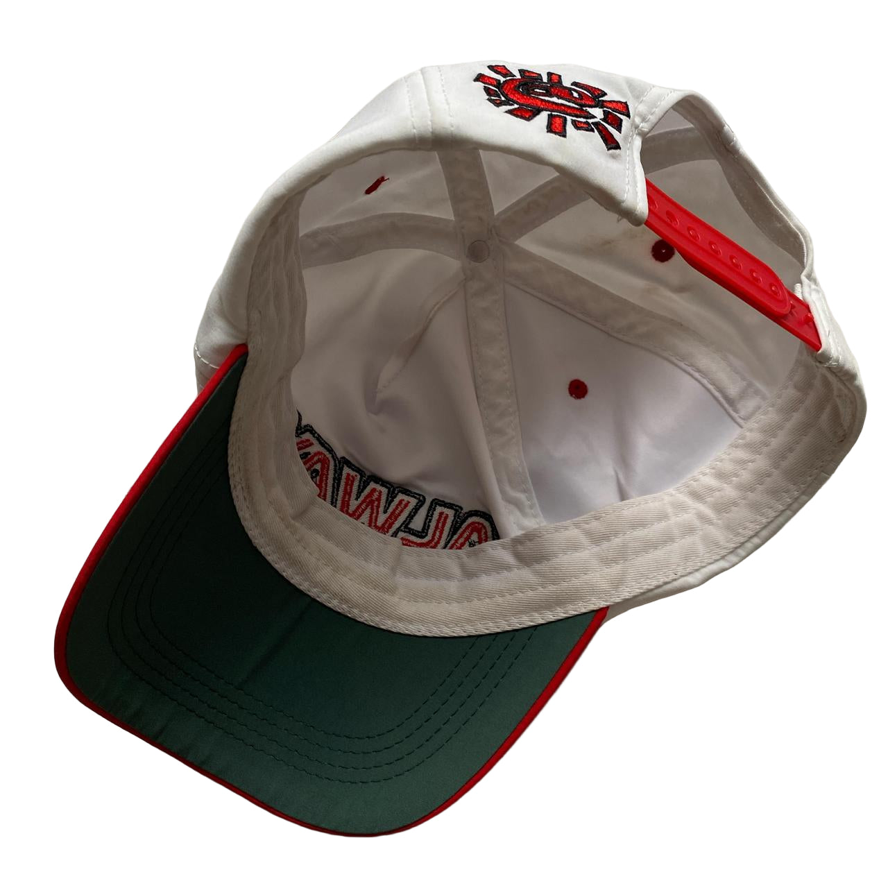 Always Do What You Should Do White Red and Black Snapback Cap