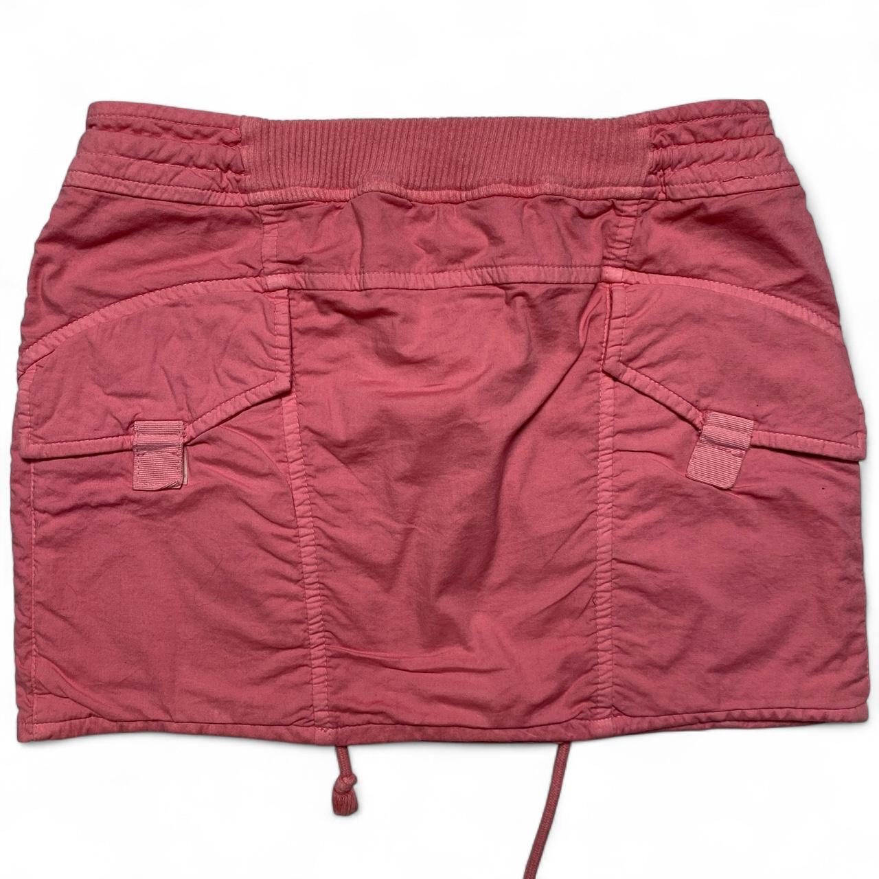 Just Cavalli Vintage y2k Pink cargo mini skirt (28W)