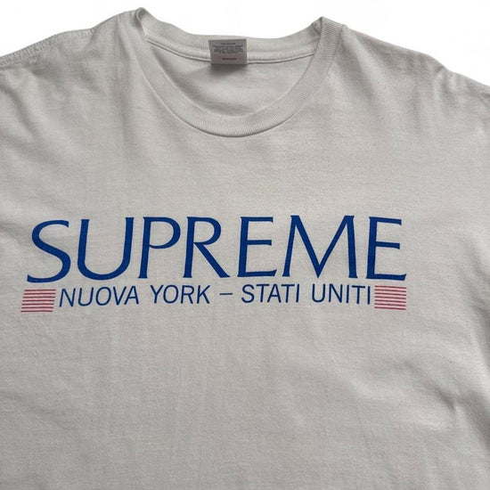 Supreme New York White T Shirt (M)