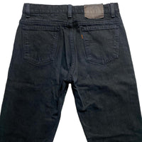 Levis 505 Black and Orange Vintage Made in USA Jeans (32W)