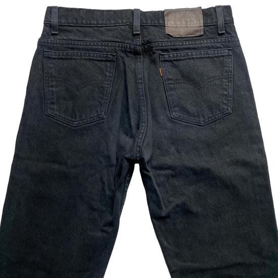 Levis 505 Black and Orange Vintage Made in USA Jeans (32W)