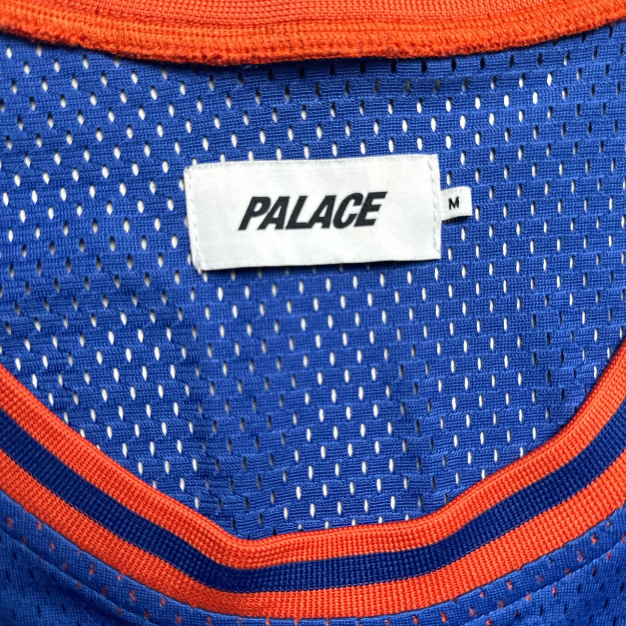 Palace MVP Basketball Jersey Vest Blue and Orange