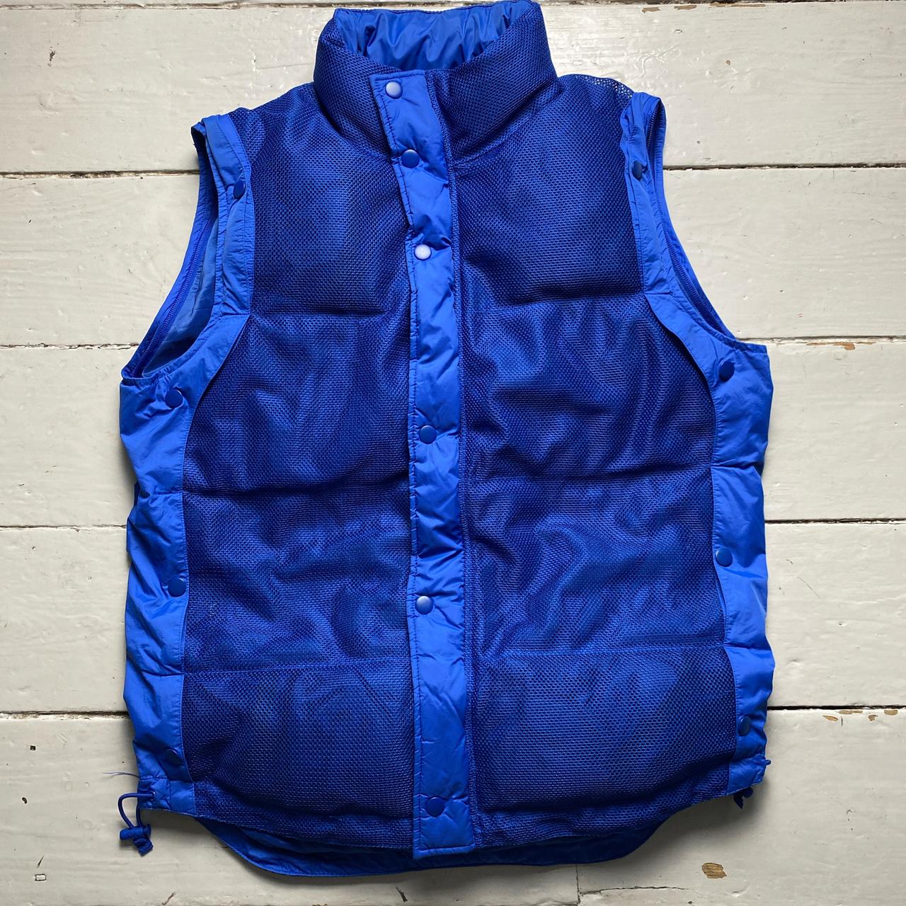 Y-3 Yohji Yamamoto Adidas Blue Gilet