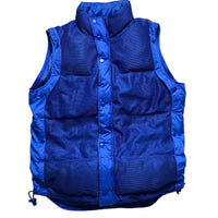 Y-3 Yohji Yamamoto Adidas Blue Gilet (S)