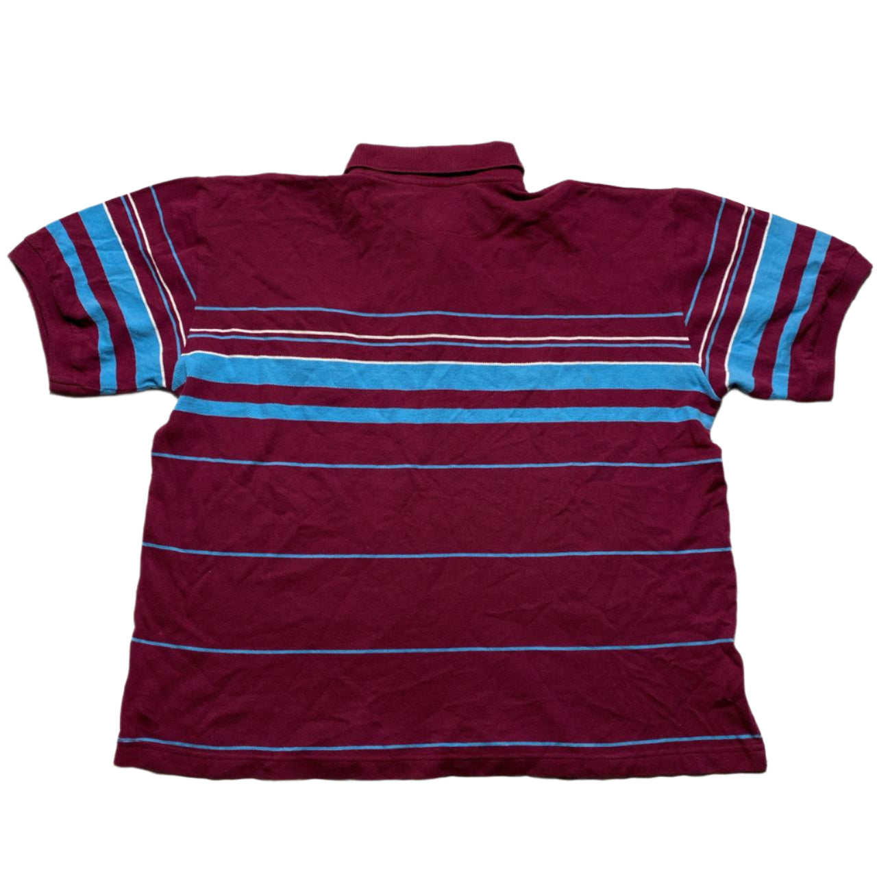West Ham United Vintage Football Club Clarinet and Blue Polo Shirt (L)