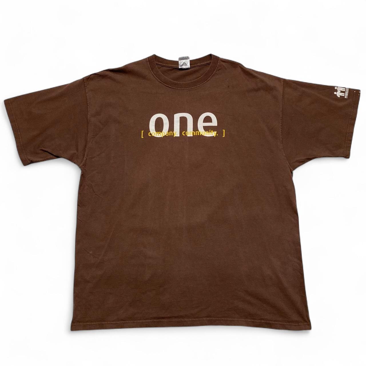 UPS Brown Vintage y2k T Shirt (2XL)
