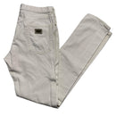 Dolce & Gabbana White and Silver Plaque Jeans (W 34)