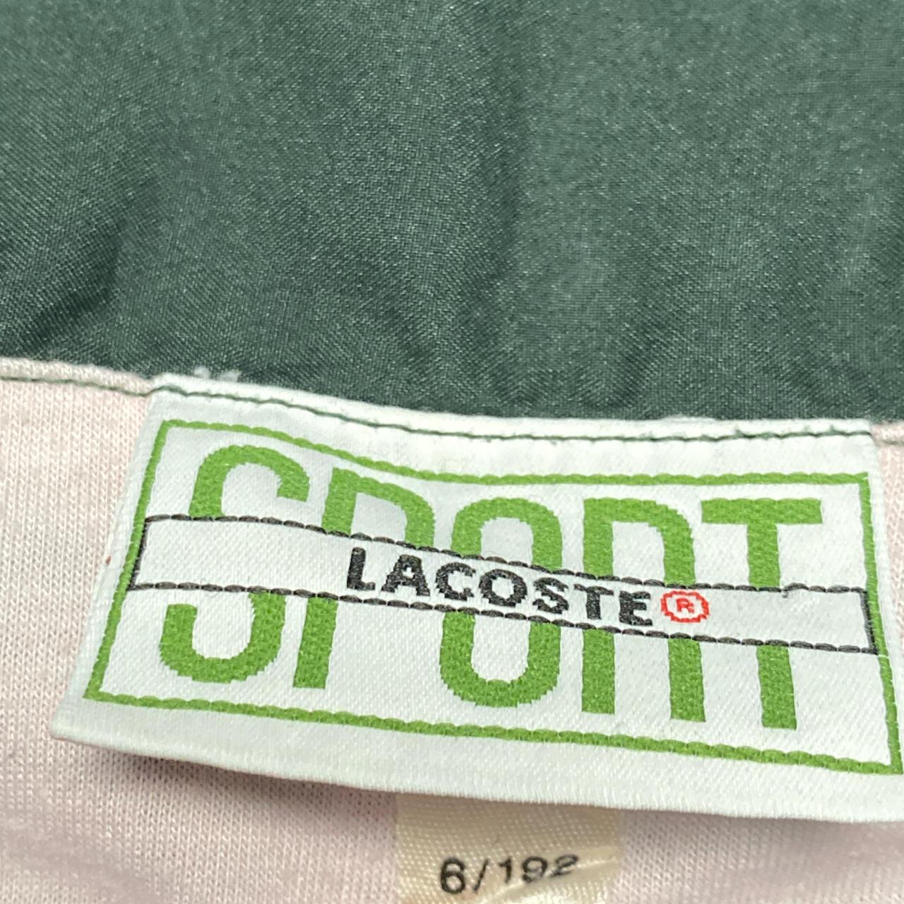 Lacoste Vintage Nylon Racing Green Tracksuit Jacket (XL)