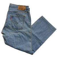 Levis 505 Baggy Light Blue Jeans (38W)
