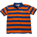 Always Do What You Should Do Orange and Blue Lake Elsinore Polo Shirt (M)