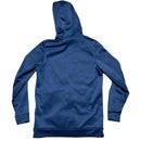 Nike Dri Fit Blue and Black Hoodie (M)