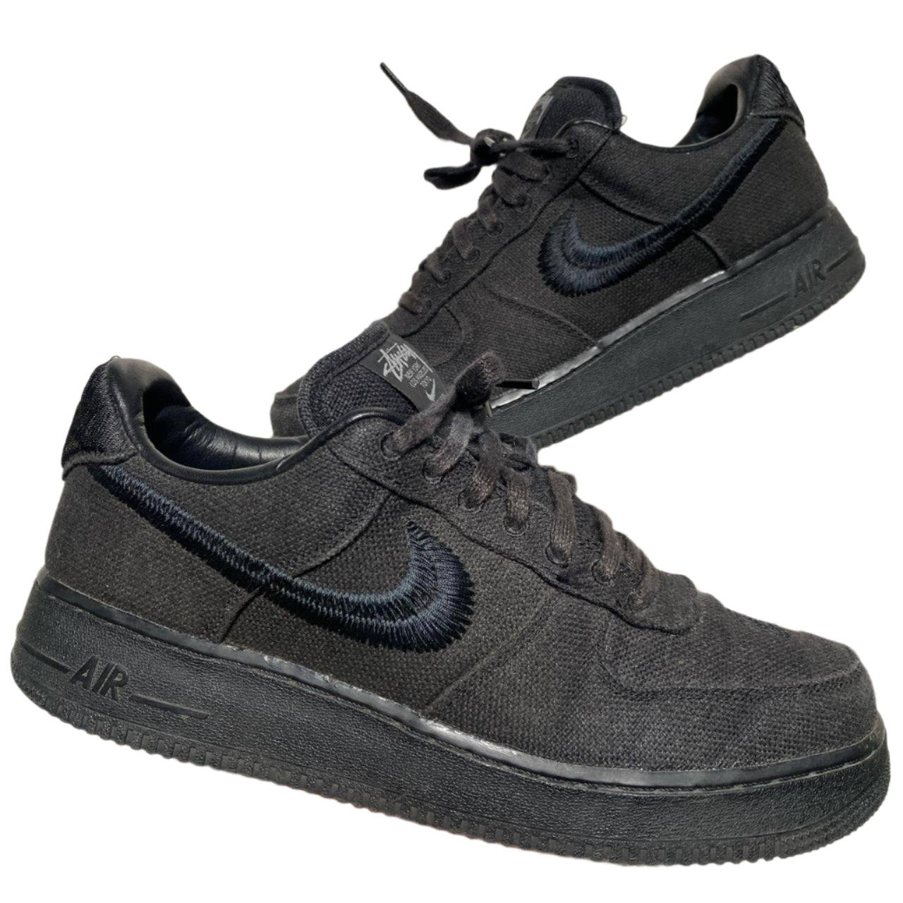 Nike Air Force 1 Stussy Black (UK 9)