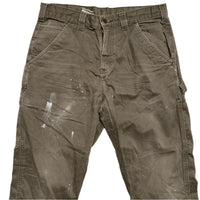 Carhartt Vintage Khaki Carpenter Cargo Trousers (32W)
