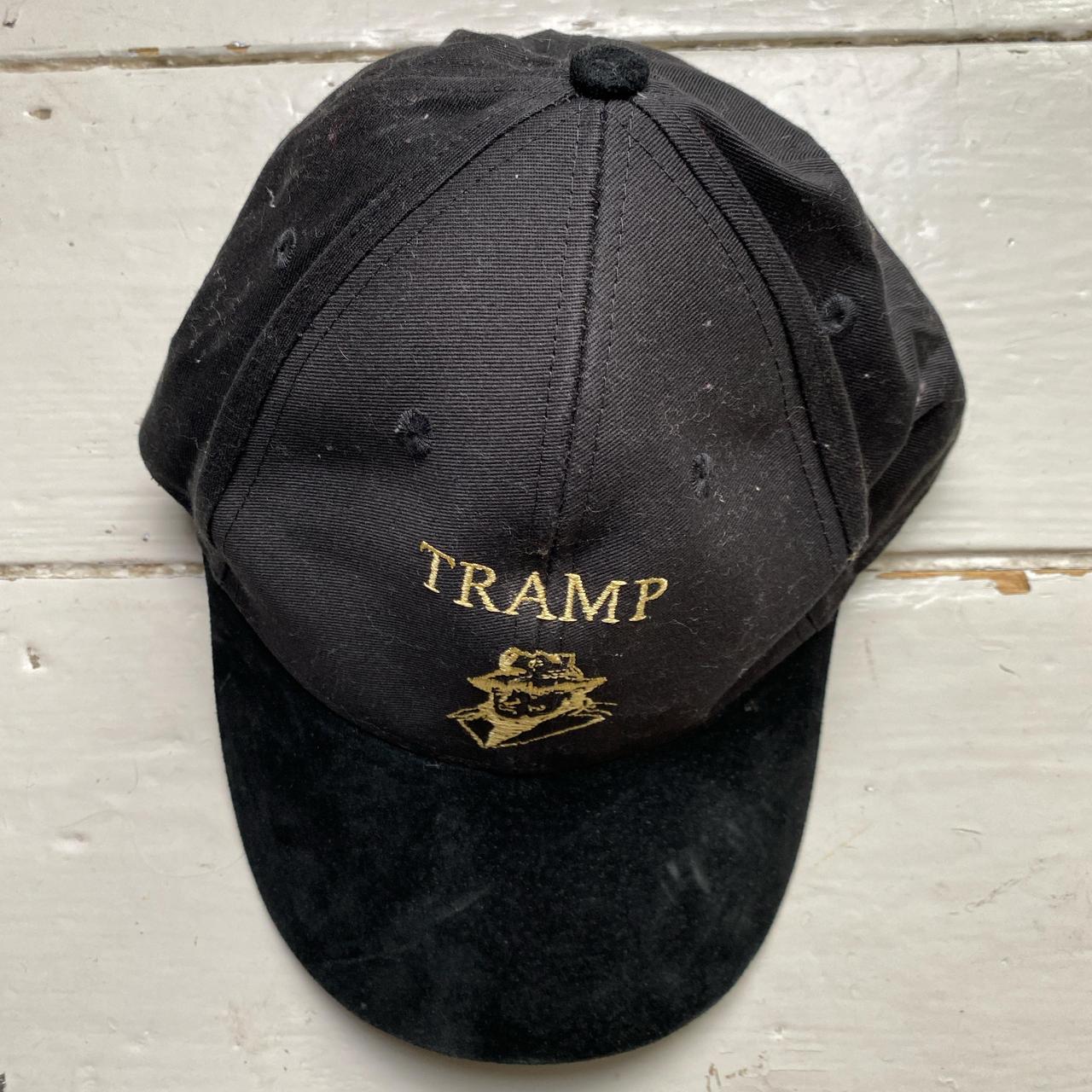 Tramp Black and Velour Beak Cap