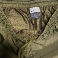 Nike Vintage y2k Khaki Olive Shell Trackpant Bottoms (S)