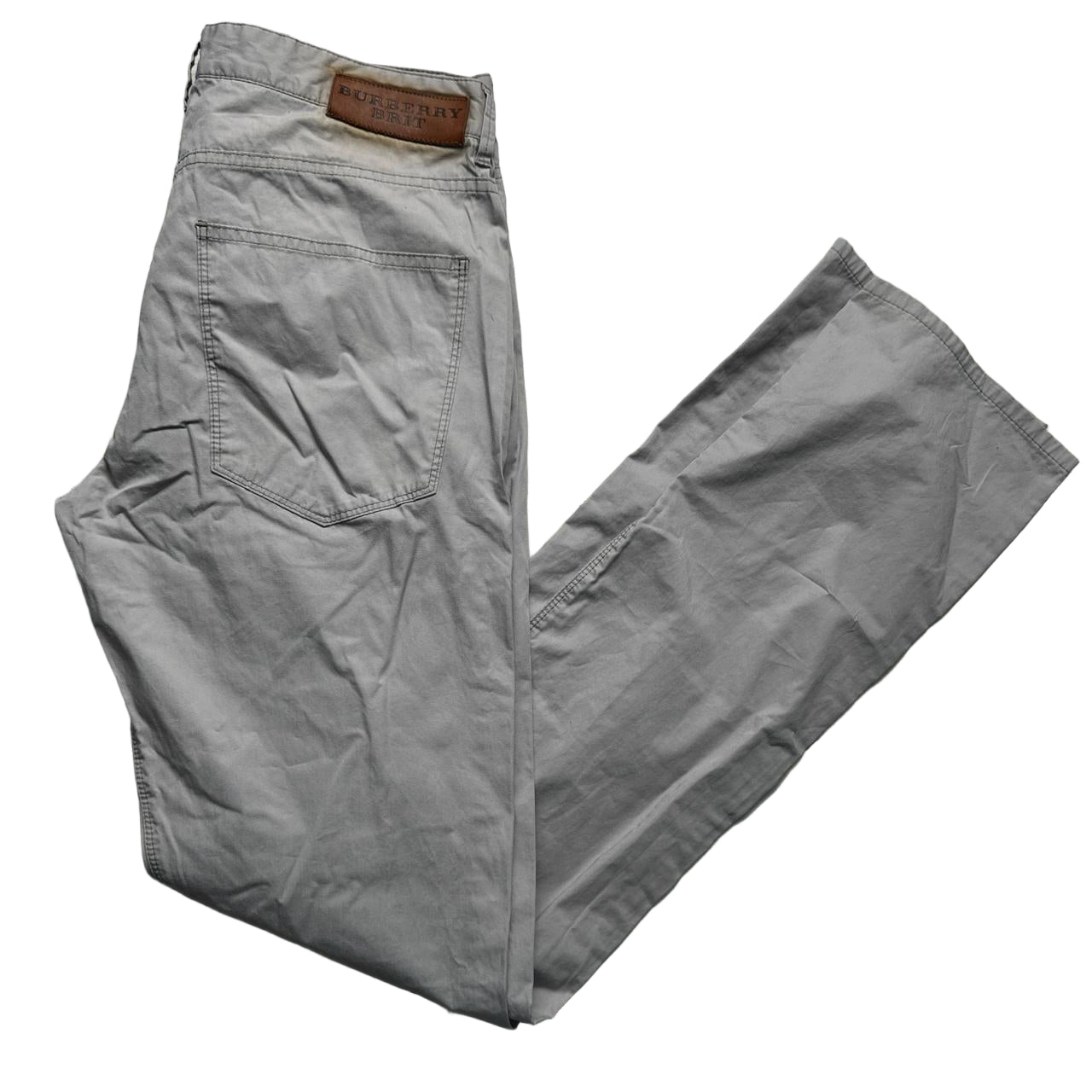 Burberry Brit Light Beige Trousers Jeans (34W)